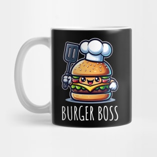 Burger Boss Chef Foodie Burger Lover Mug